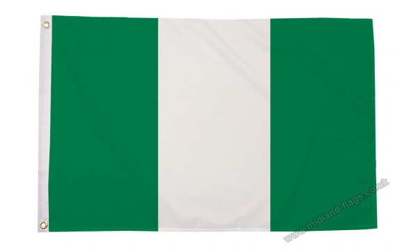 Nigeria 3ft x 2ft Flag- CLEARANCE